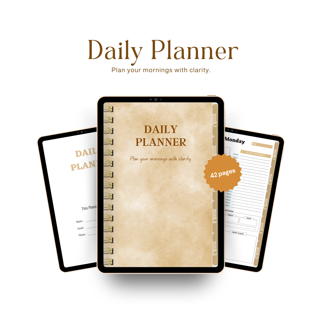 Digital Daily Planner | Build a Bulletproof Morning Routine